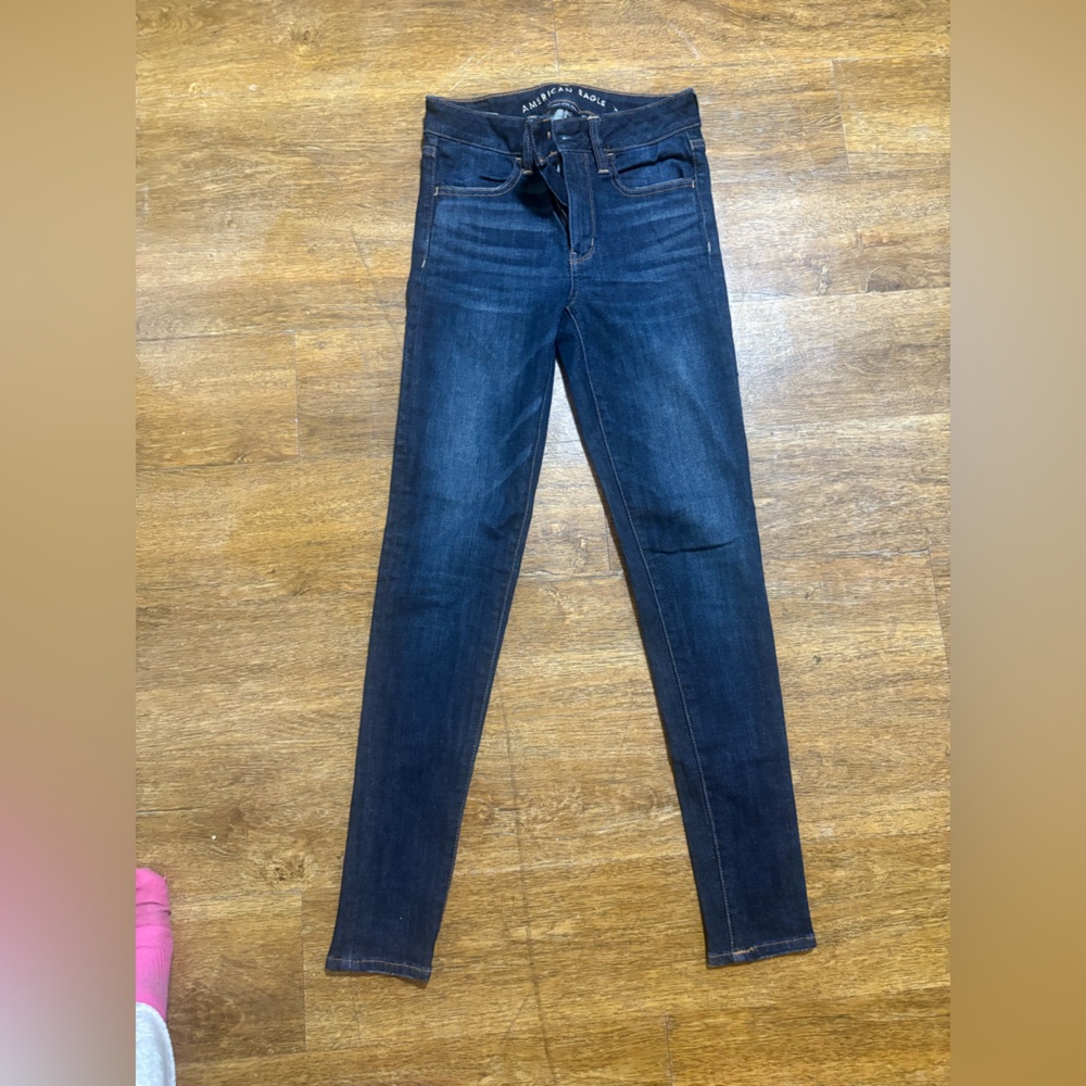 American Eagle Outfitters Dark Blue Women Jeans